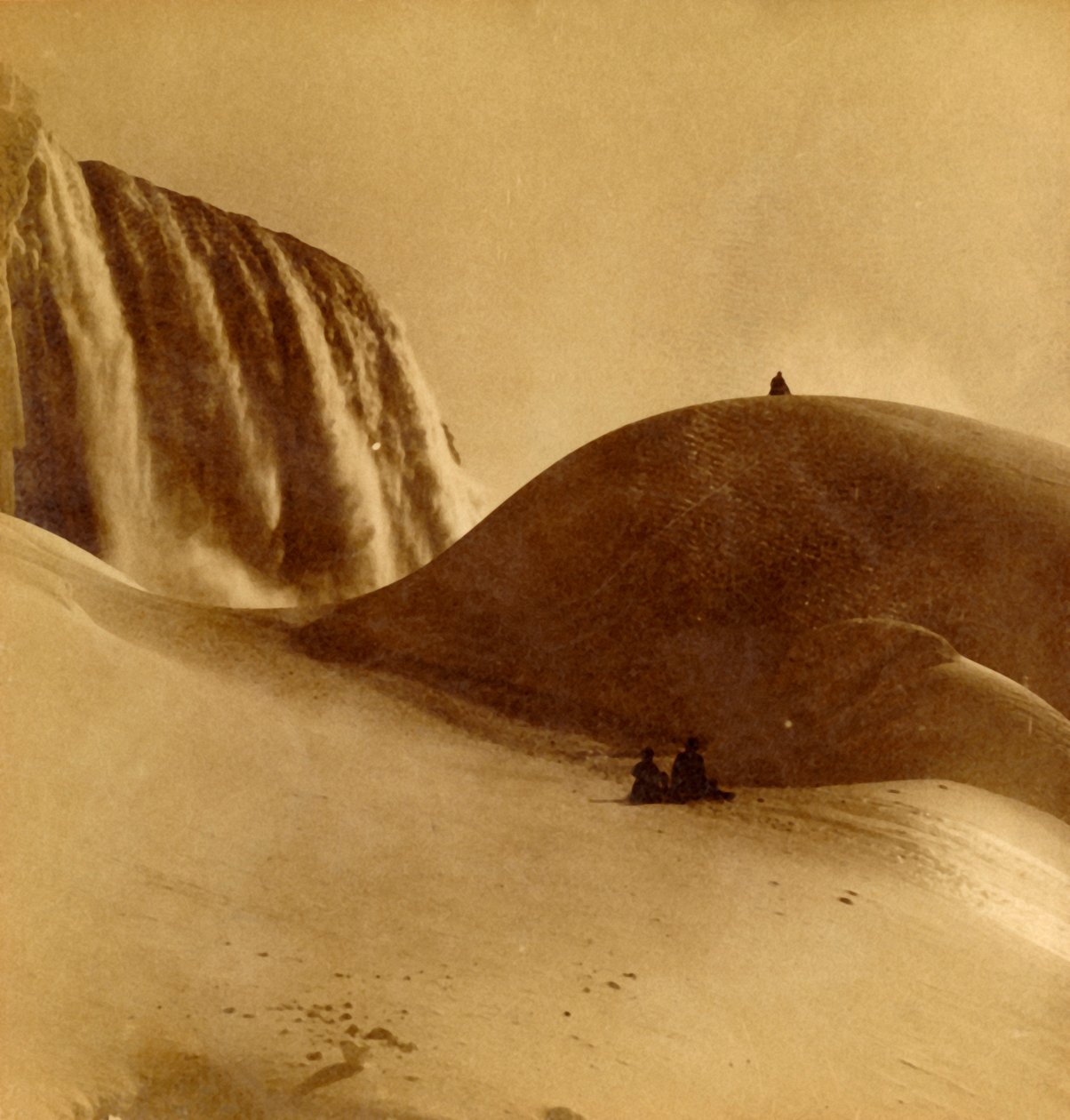 The Great Ice Mountain, Niagara, USA, 1900. alkotó: Unbekannt