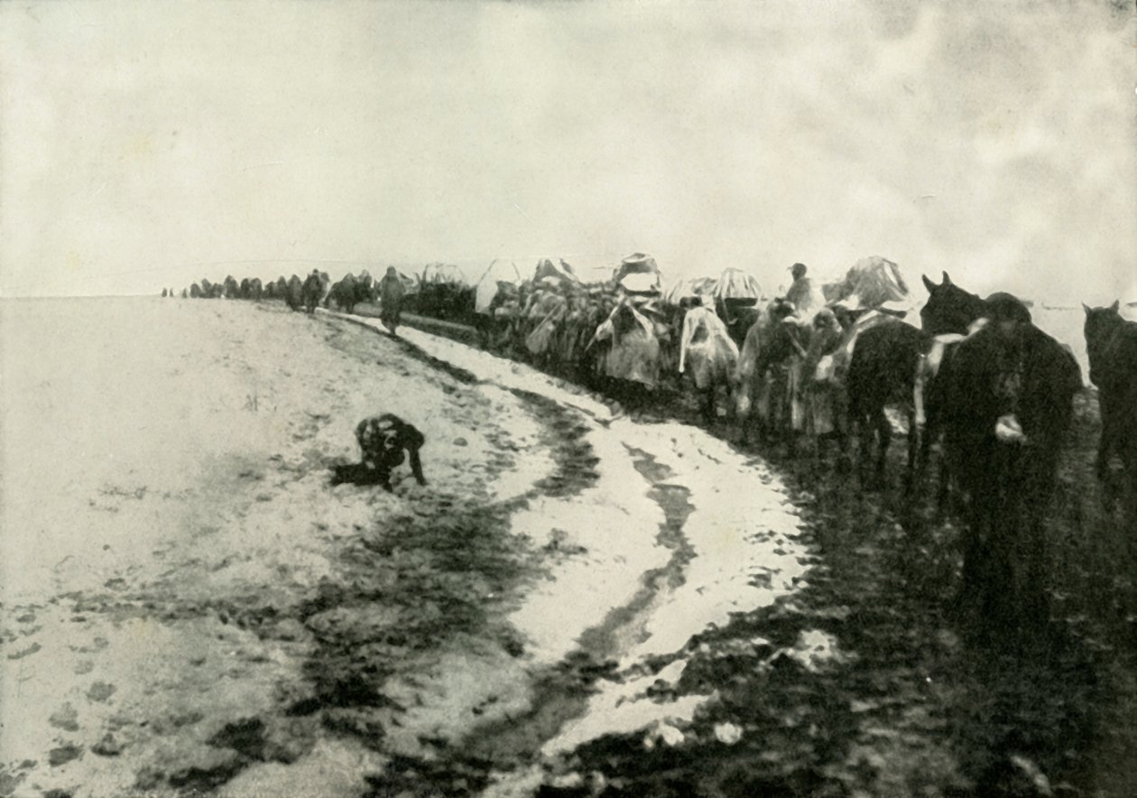 A nagy szerb visszavonulás, 1919. alkotó: Unbekannt