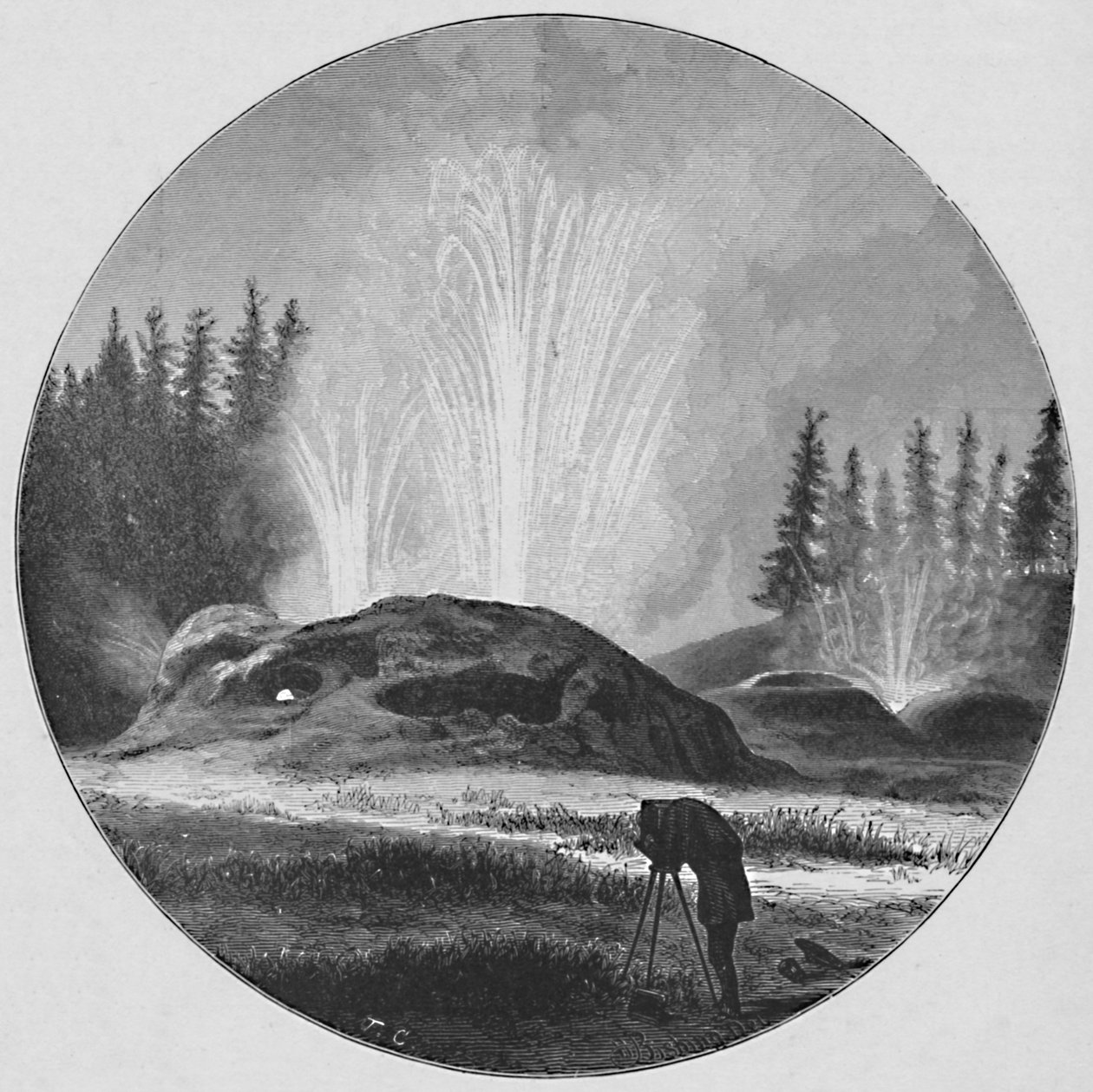 A barlang, 1883 alkotó: Unbekannt