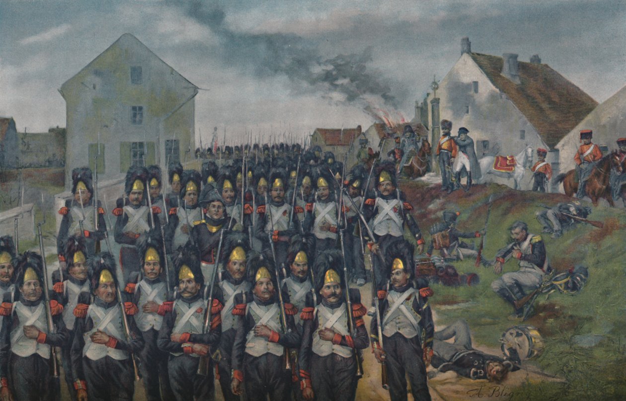 A gárda – Franciaország hadjárata, 1896 alkotó: Unbekannt