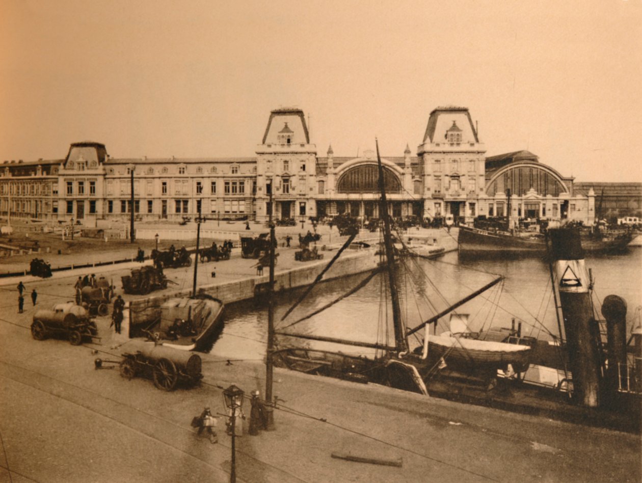 A kikötői állomás, 1928 alkotó: Unbekannt