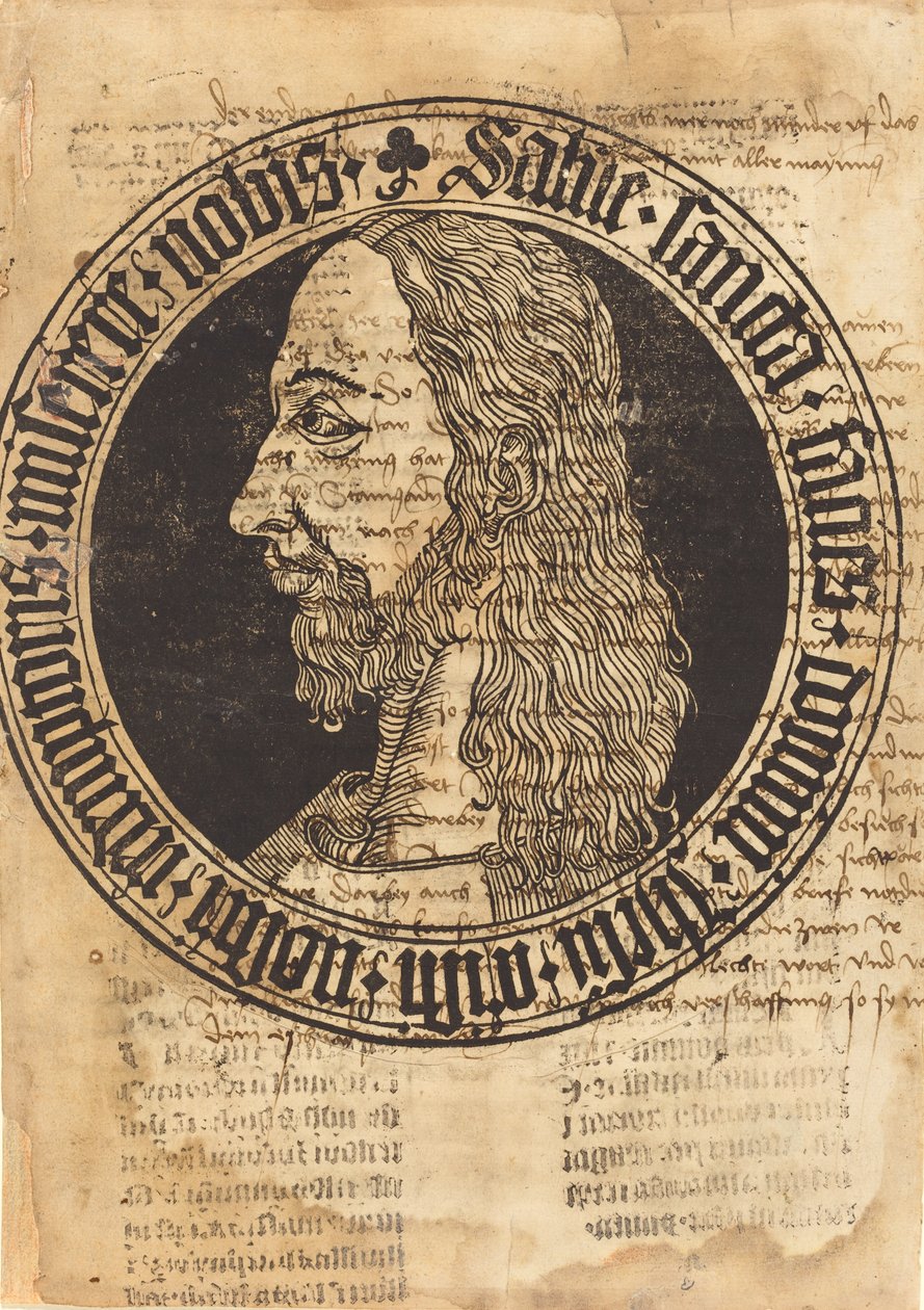 Krisztus feje, c. 1500. alkotó: Unbekannt