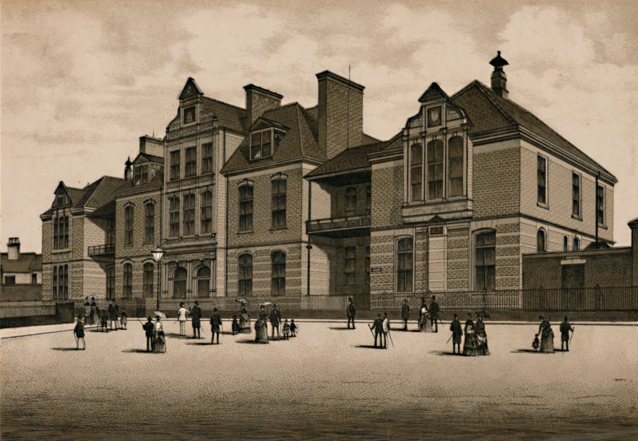 Kórház, 1880. alkotó: Unbekannt