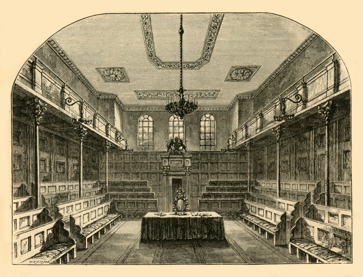 A ház 1815-ben, 1881-ben. alkotó: Unbekannt