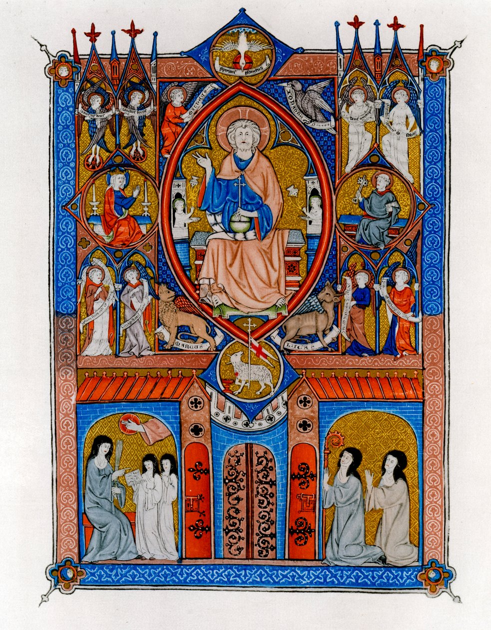 A Sainte Abbaye ideális állapota, c1300 alkotó: Unbekannt