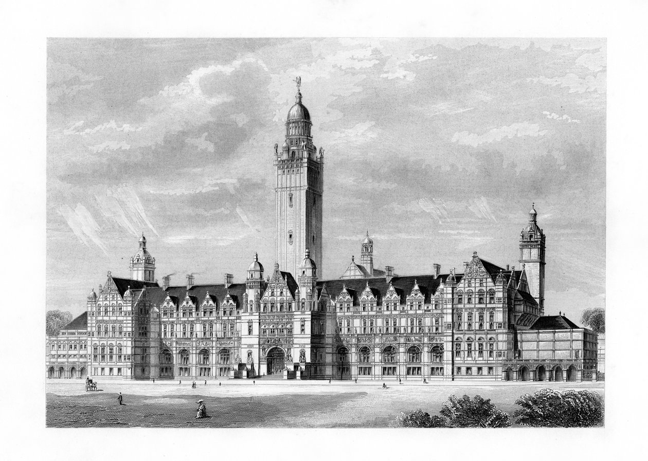 The Imperial Institute, South Kensington, London, 1899 alkotó: Unbekannt
