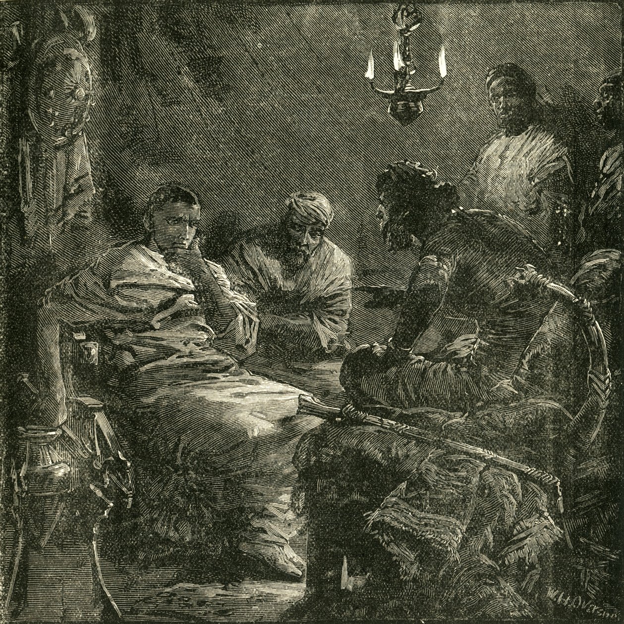 Interjú Bocchus és Sulla között, 1890. alkotó: Unbekannt