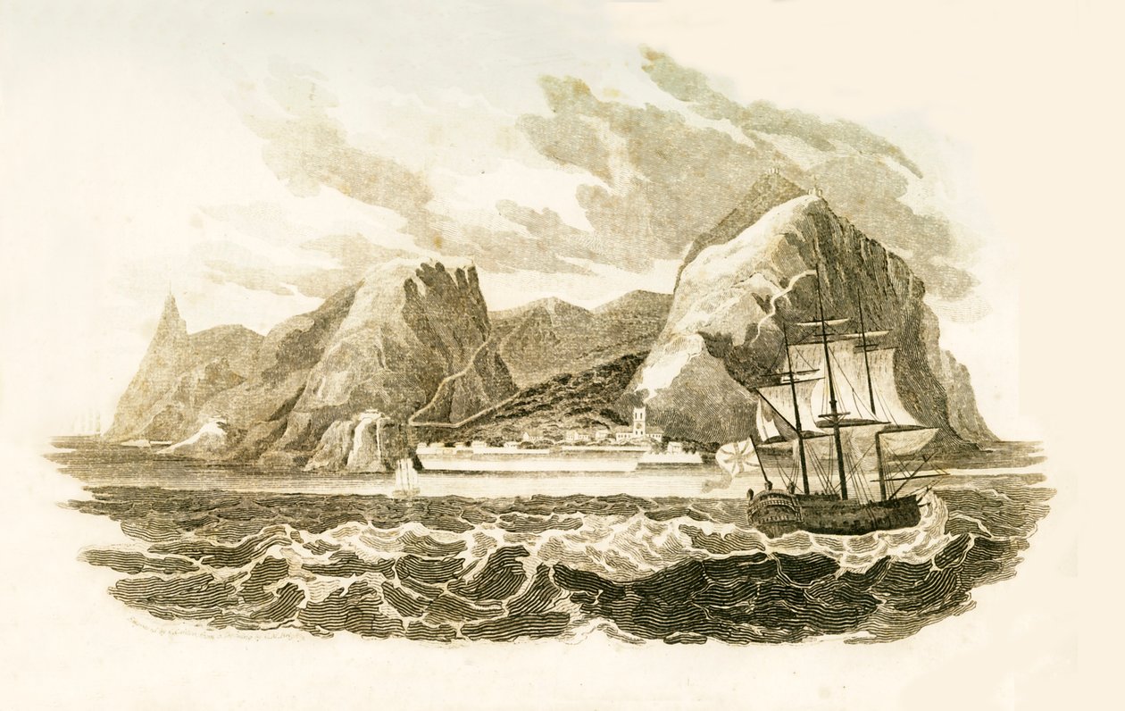 Szent Ilona szigete, 1816. alkotó: Unbekannt