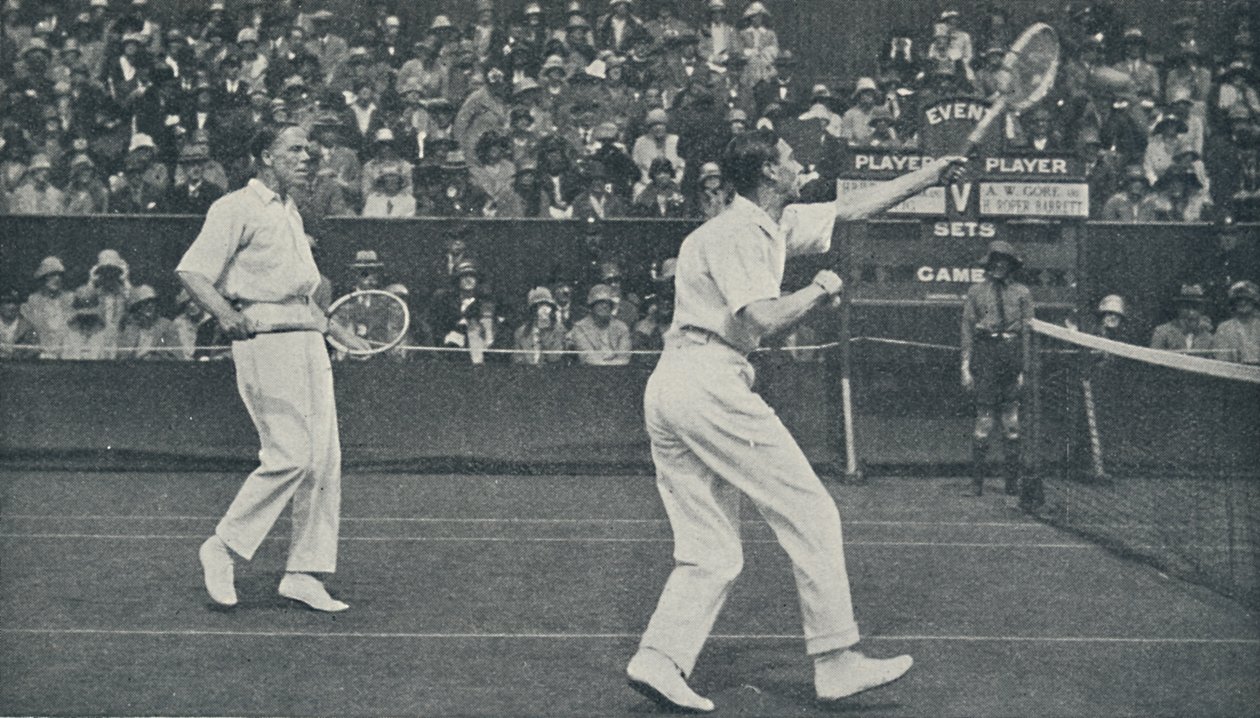 A király mint gyepteniszező, 1926, 1937. alkotó: Unbekannt