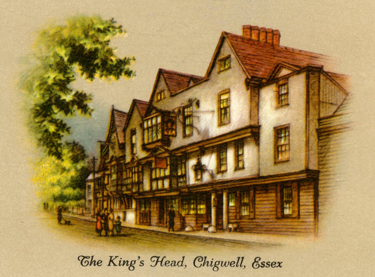 The Kings Head, Chigwell, Essex, 1936. alkotó: Unbekannt