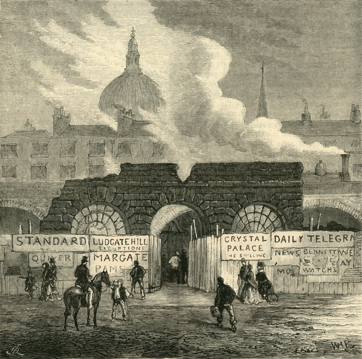 A flotta börtönének utolsó maradványai, 1872. alkotó: Unbekannt