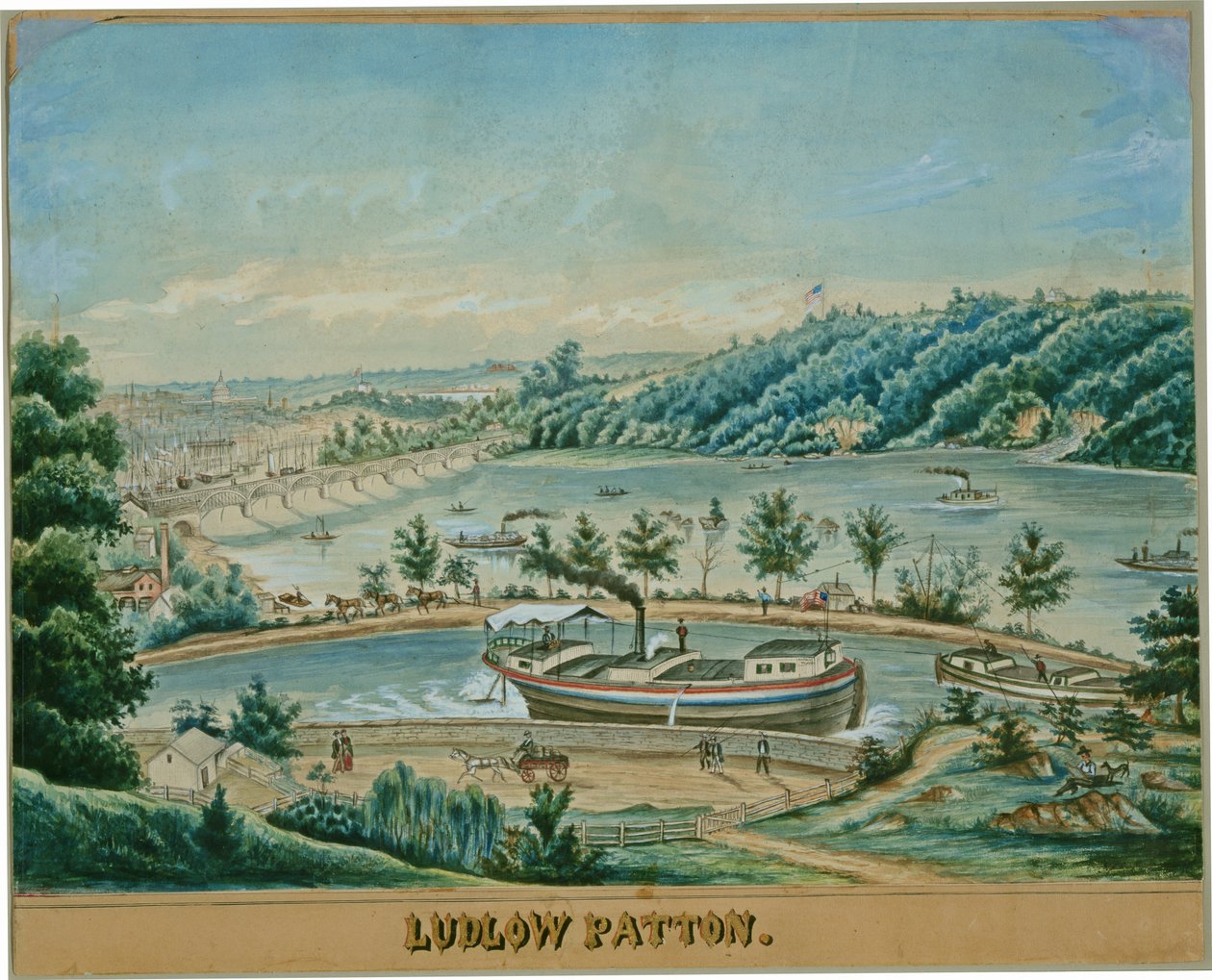 A Ludlow Patton, c. 1875. alkotó: Unbekannt