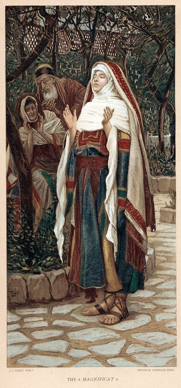 „The Magnificat”, 1890 alkotó: Unbekannt