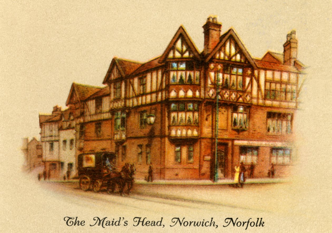 The Maids Head, Norwich, Norfolk, 1936. alkotó: Unbekannt