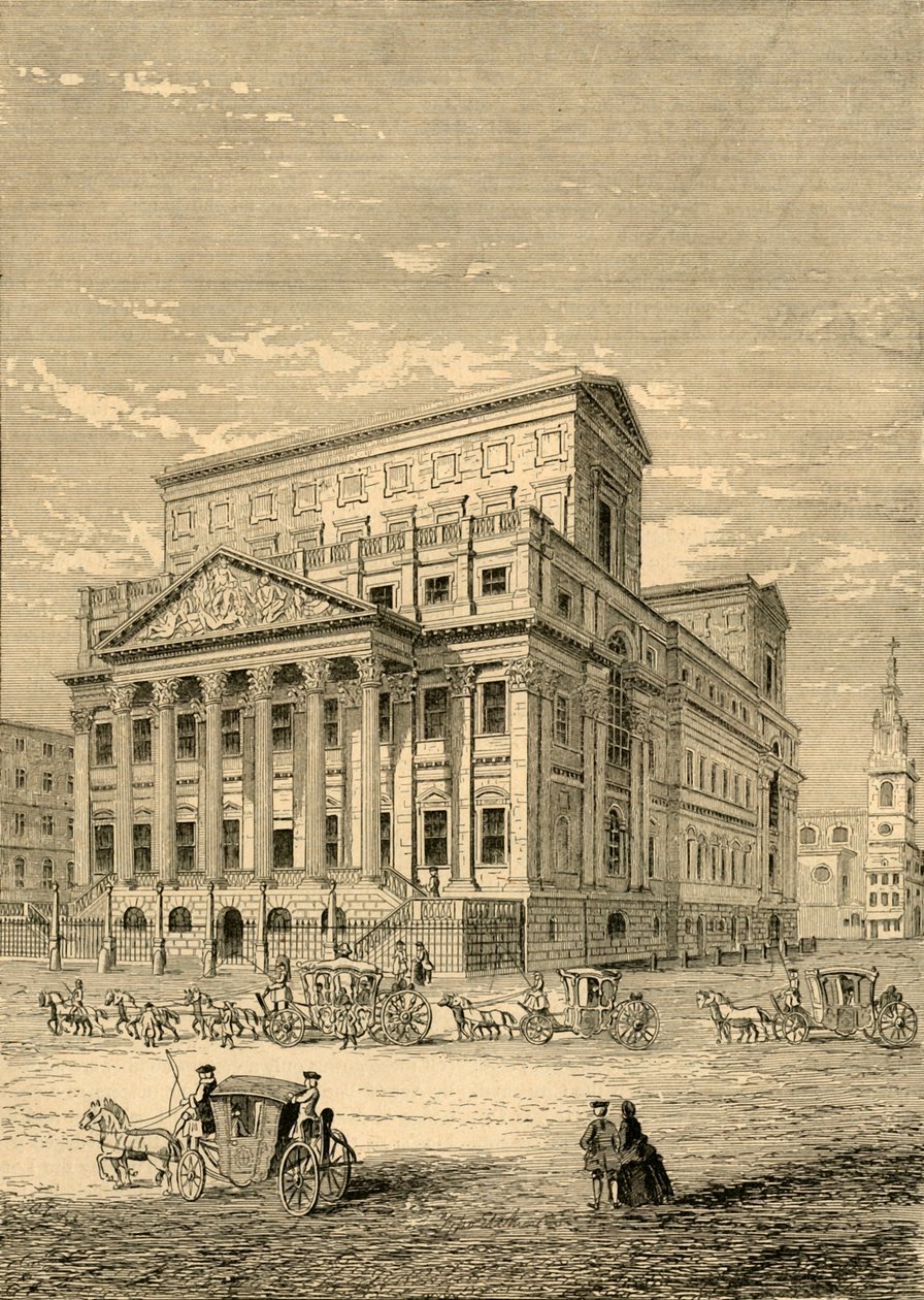 A kastély 1750-ben, 1897-ben. alkotó: Unbekannt