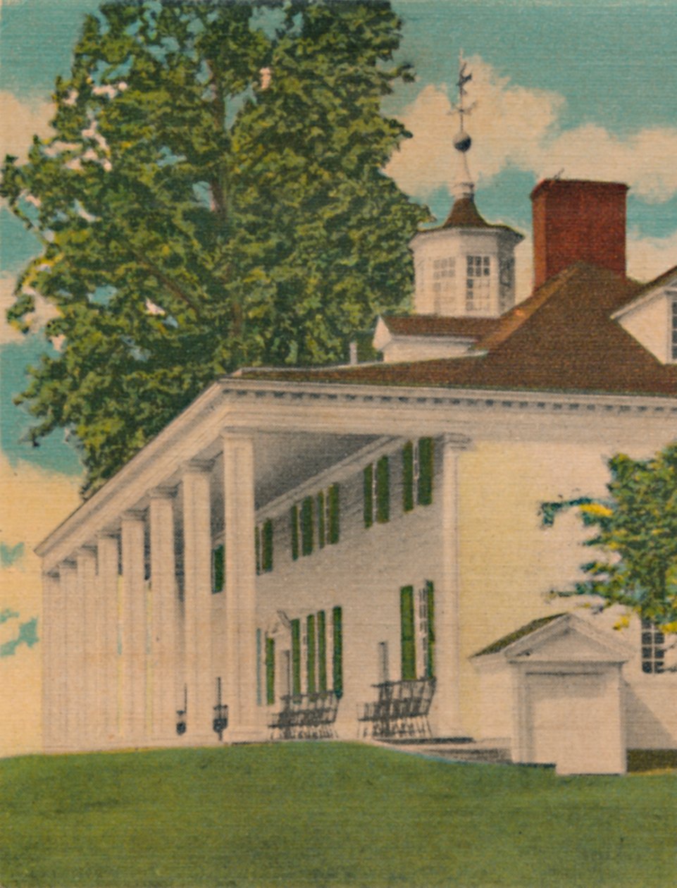 The Mansion, folyó magassága, 1946 alkotó: Unbekannt