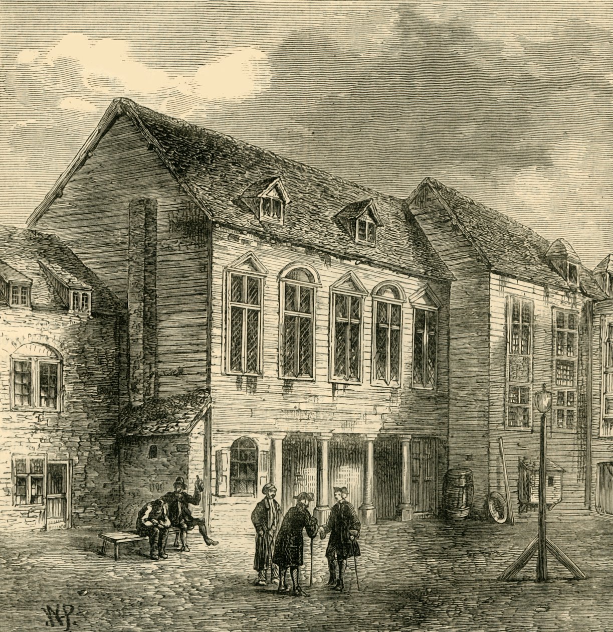 A marshalsea-i börtön, a tizennyolcadik században, 1878. alkotó: Unbekannt