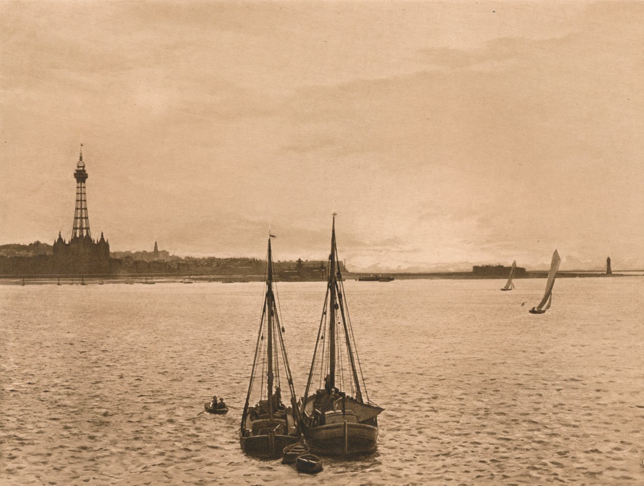 A Mersey New Brightonban, 1902 alkotó: Unbekannt
