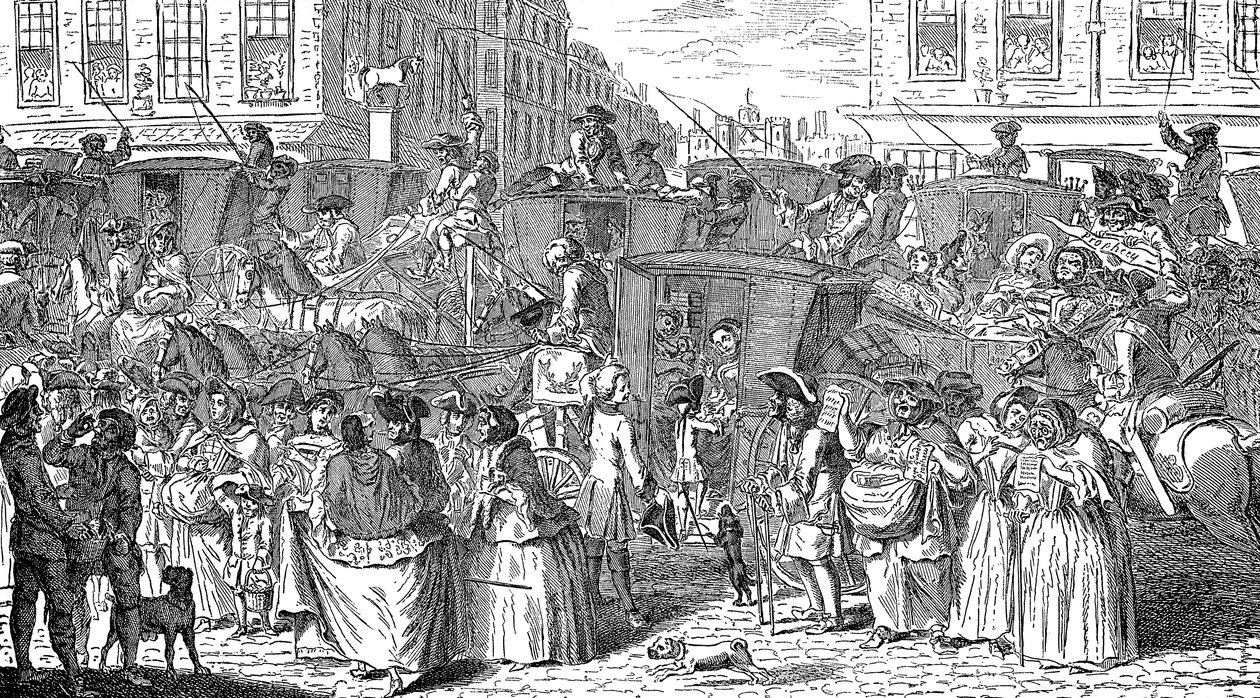 A katonai próféta..., 1750. április alkotó: Unbekannt