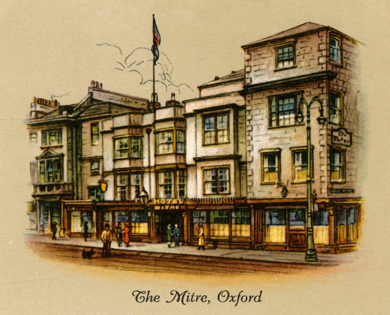 The Mitre, Oxford, 1936. alkotó: Unbekannt