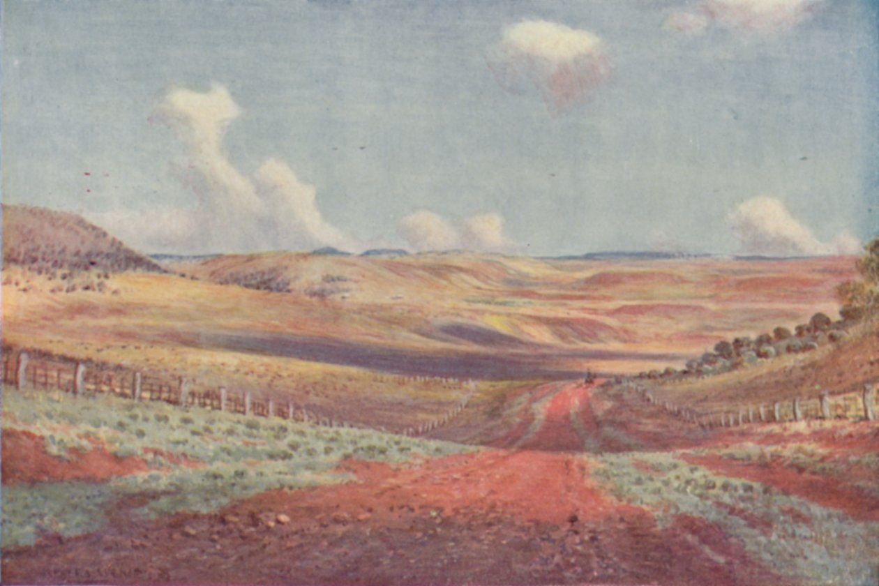 A Monaro-síkság, 1923. alkotó: Unbekannt