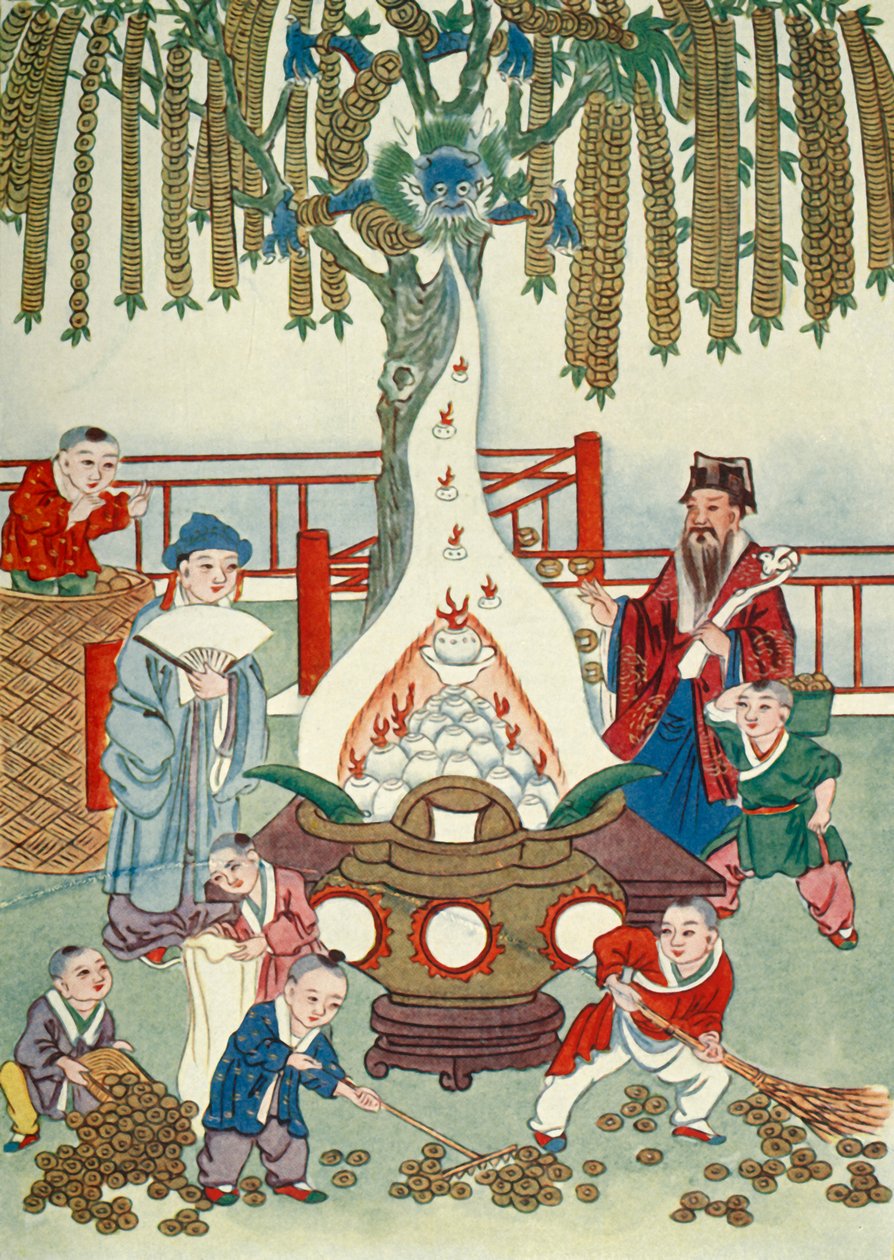 "A pénzfa", 1922. alkotó: Unbekannt