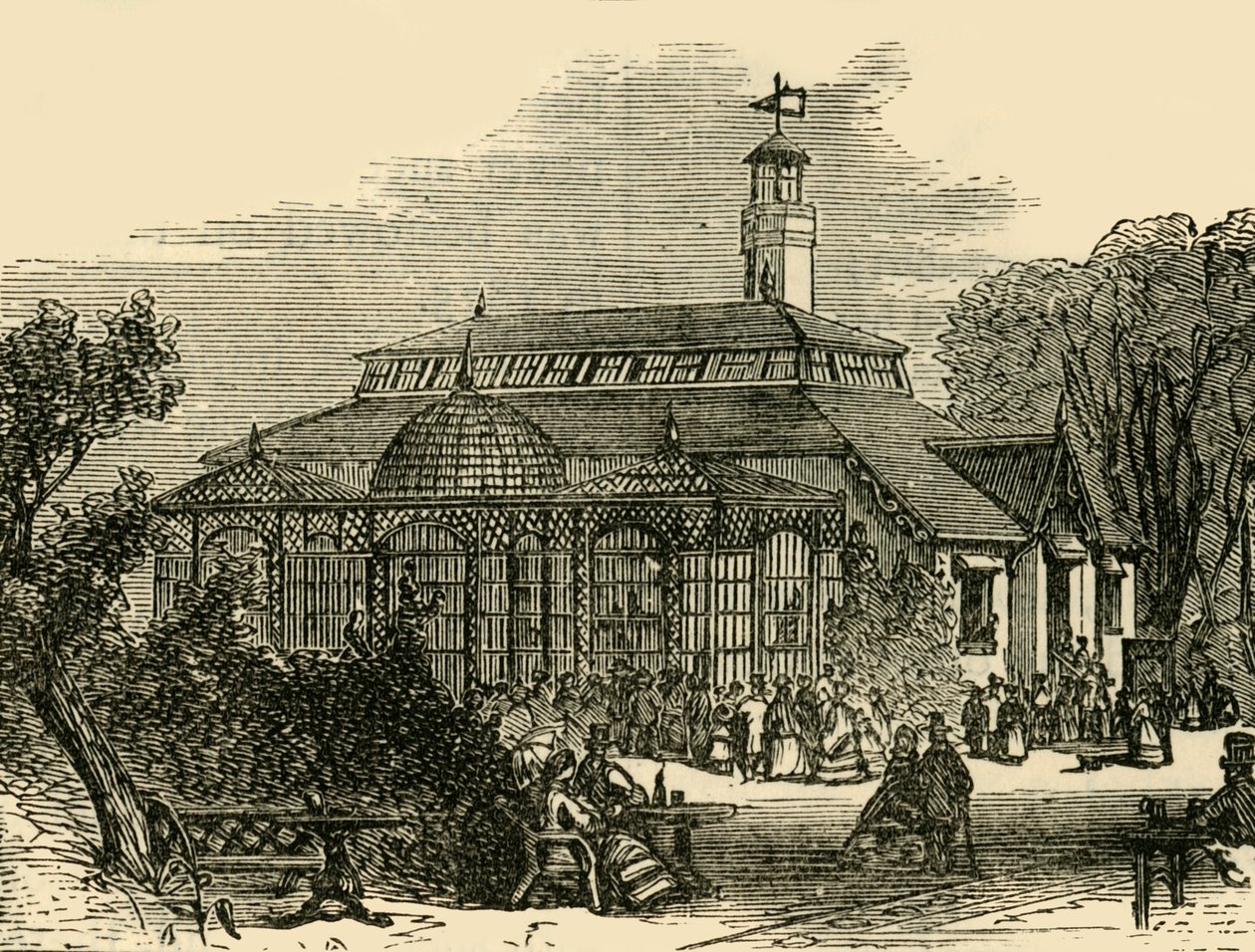 A majomház, 1876. alkotó: Unbekannt