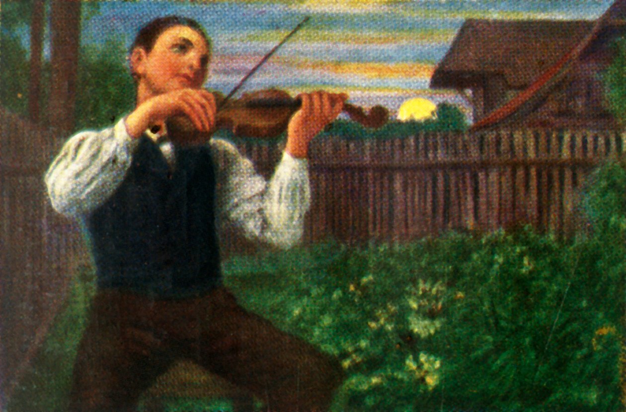 A holdfény hegedűs, 1928. alkotó: Unbekannt