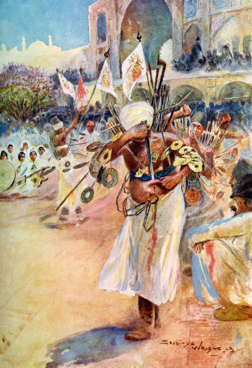 Muharram Fesztivál, Perzsia alkotó: Unbekannt