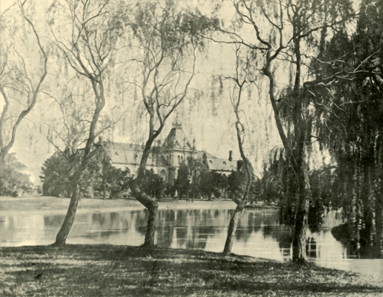 A múzeum. Melbourne Egyetem, 1901. alkotó: Unbekannt