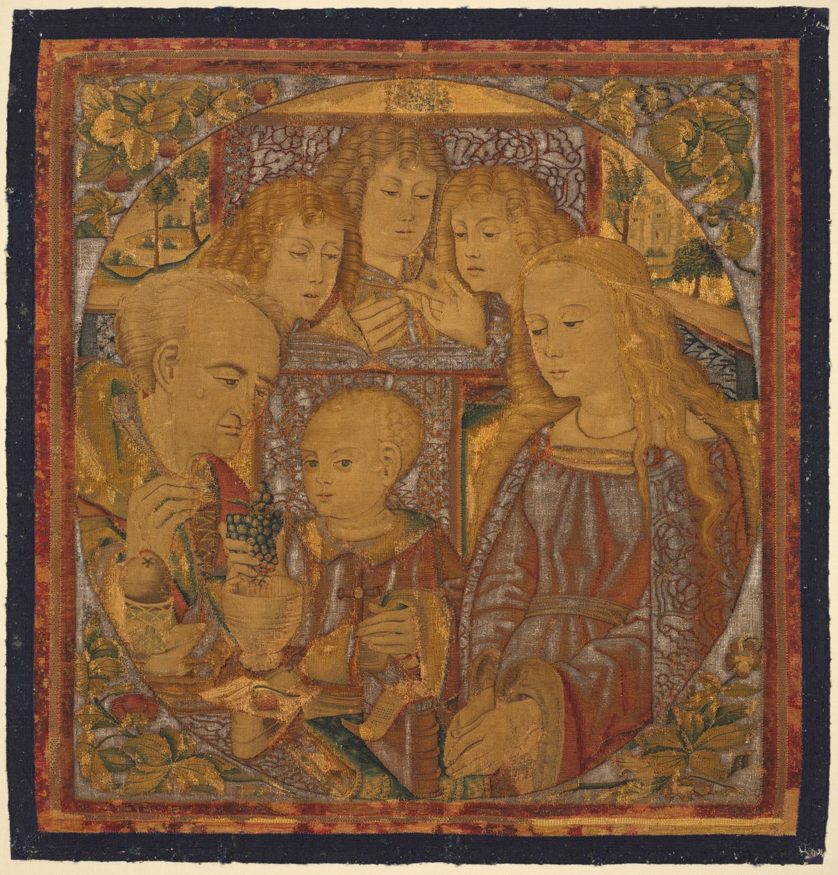 A misztikus szőlő, c. 1500. alkotó: Unbekannt