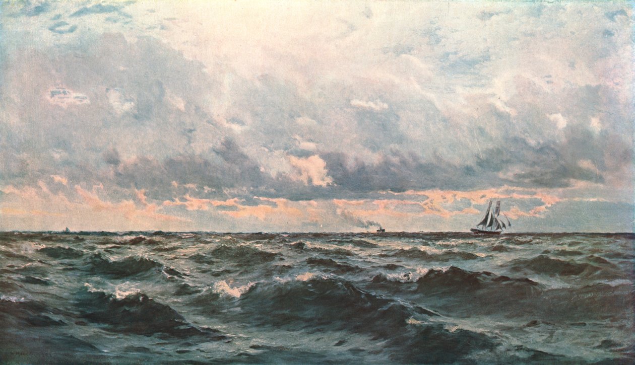 The Newhaven Packet, 1885, c1902. alkotó: Unbekannt