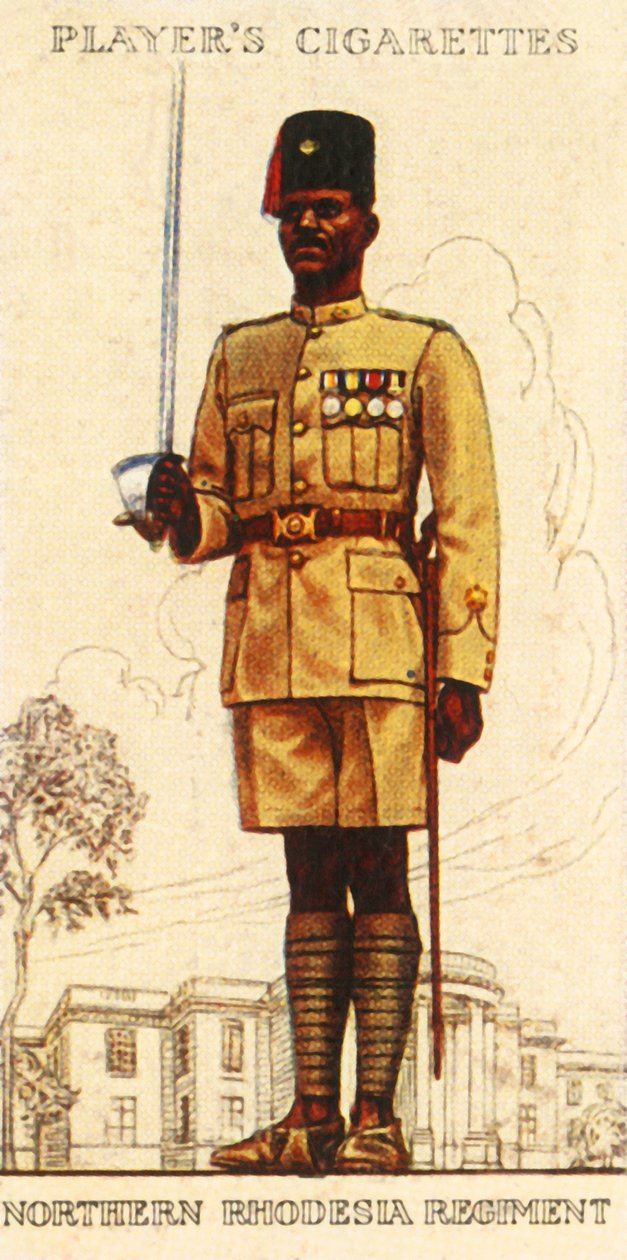 Az Észak-Rhodesia Ezred, 1936. alkotó: Unbekannt