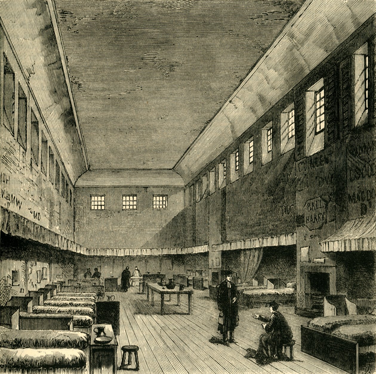 A régi kollégium 1840-ben, 1881-ben. alkotó: Unbekannt