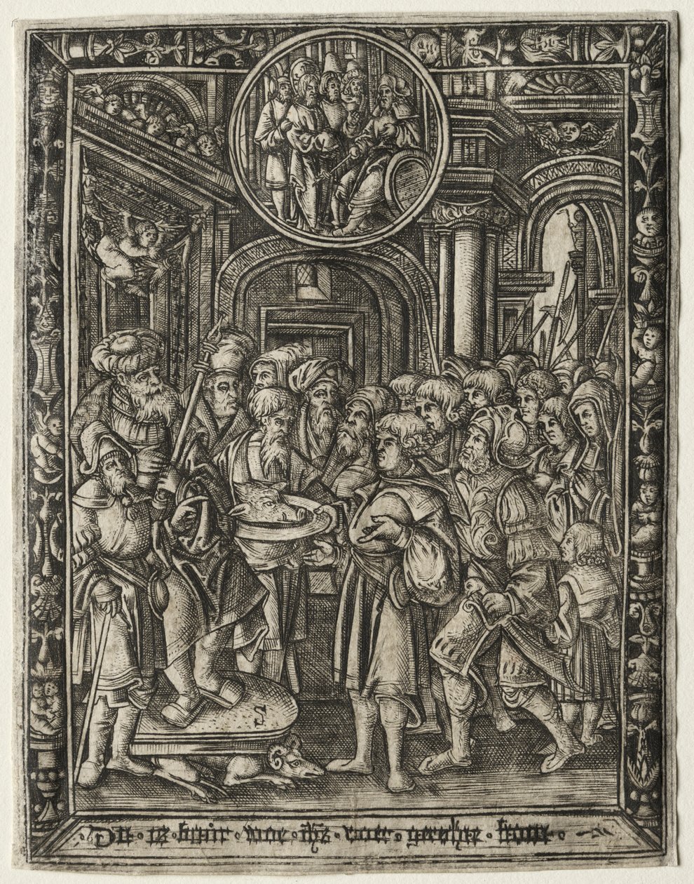 Az öreg király trónján c. 1520. alkotó: Unbekannt