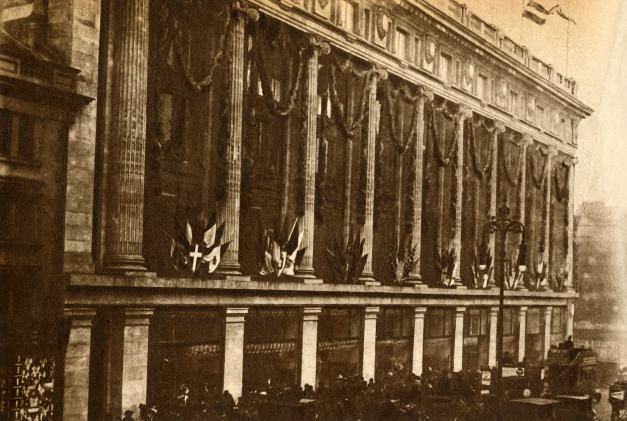 A Selfridges nyitása, 1909, 1933. alkotó: Unbekannt