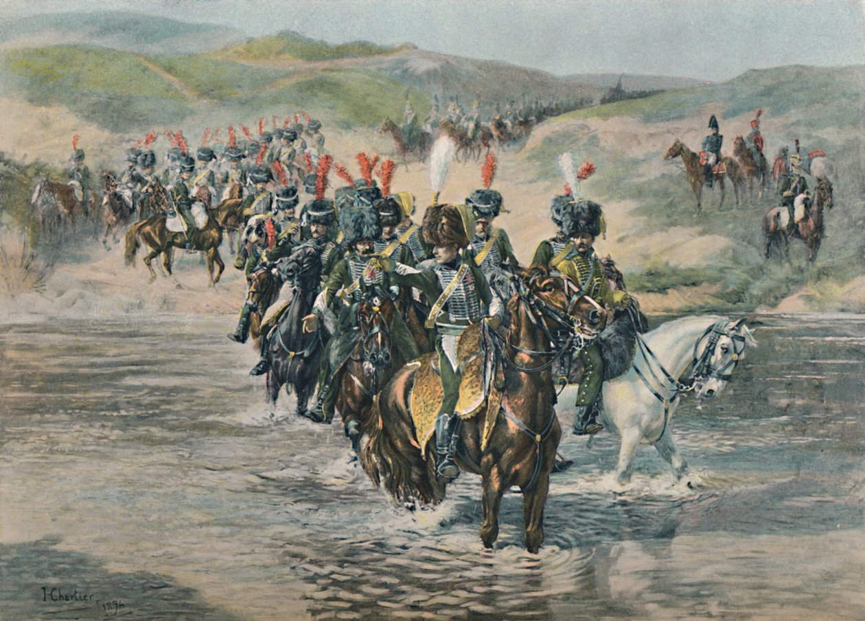 A Ford áthaladása, 1896 alkotó: Unbekannt
