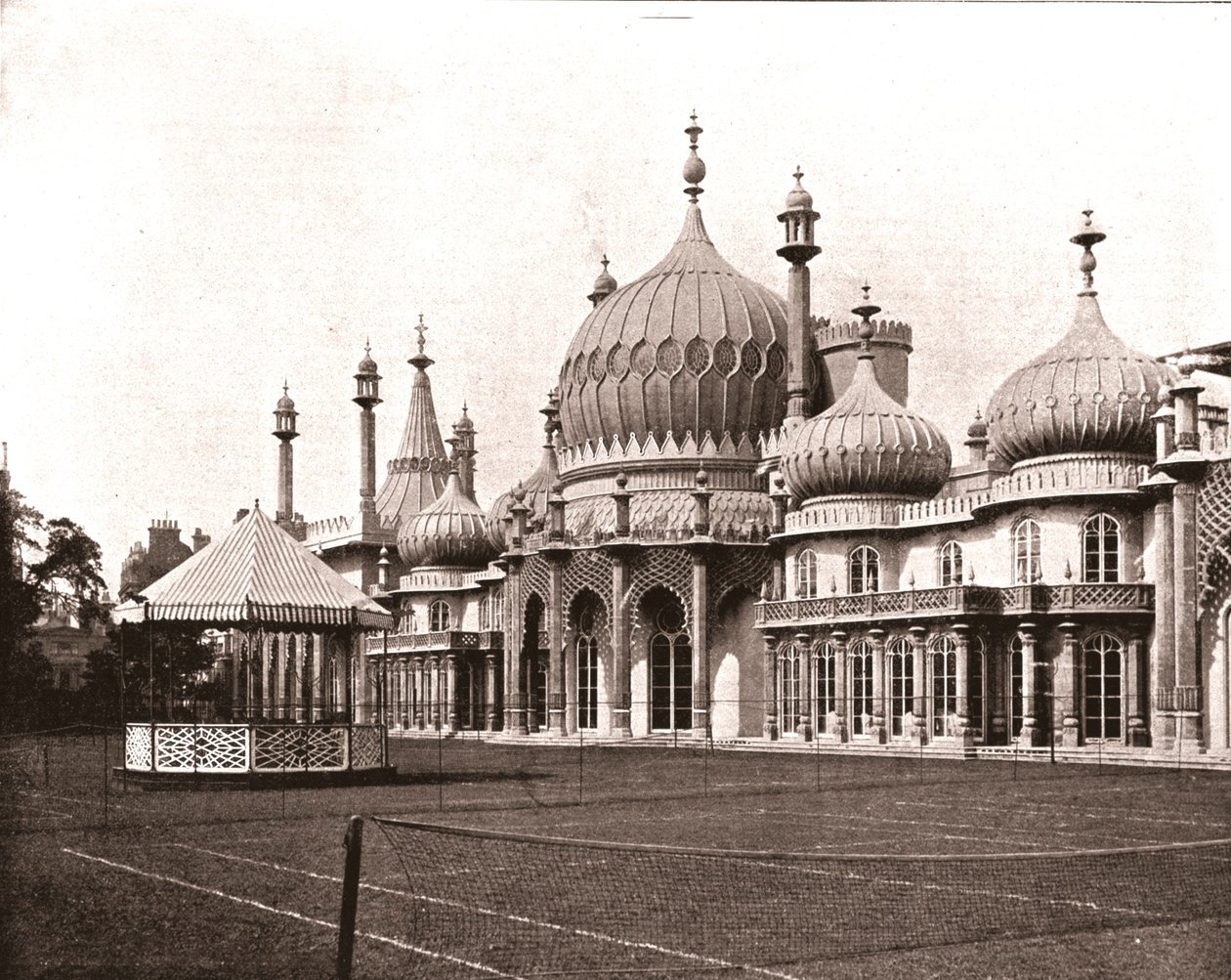 A pavilon Brightonban, Sussexben, 1894. alkotó: Unbekannt