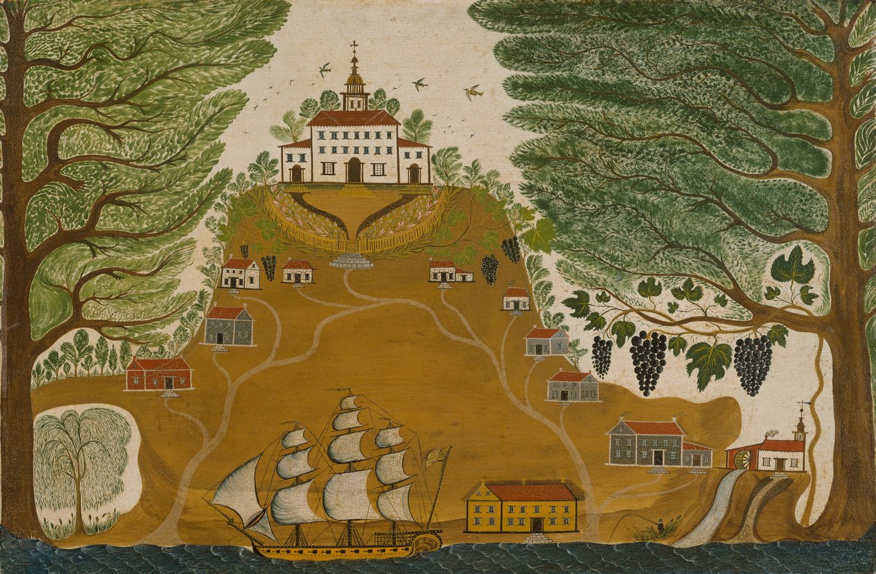 Az ültetvény, kb. 1825. alkotó: Unbekannt