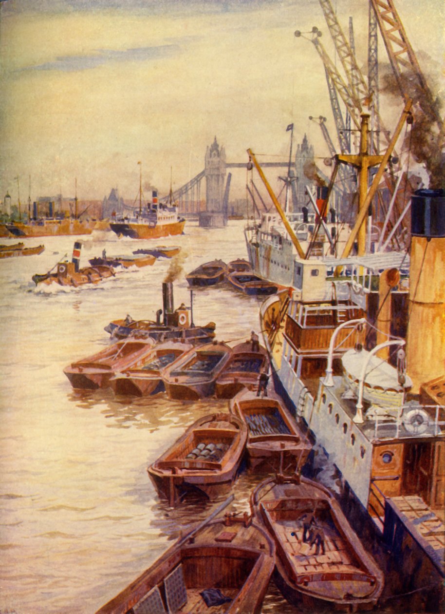 A londoni medence, 1948. alkotó: Unbekannt