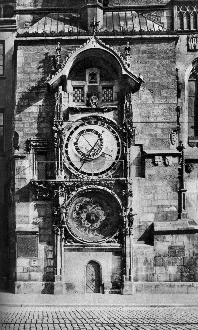A prágai csillagászati óra, Csehszlovákia, 1930-as évek alkotó: Unbekannt