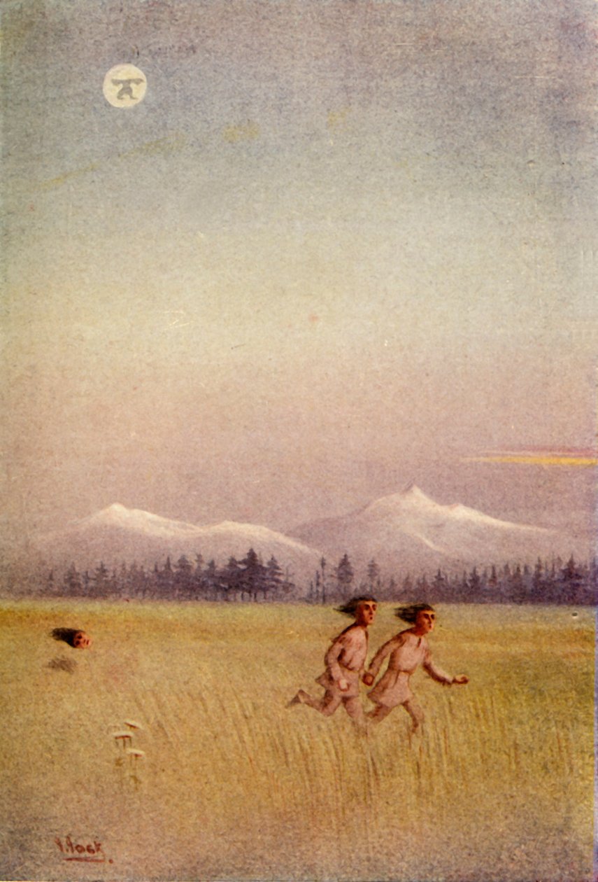 „Az üldöző fej”, 1914. alkotó: Unbekannt