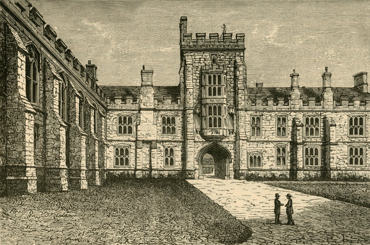 A Queens College, 1898. alkotó: Unbekannt
