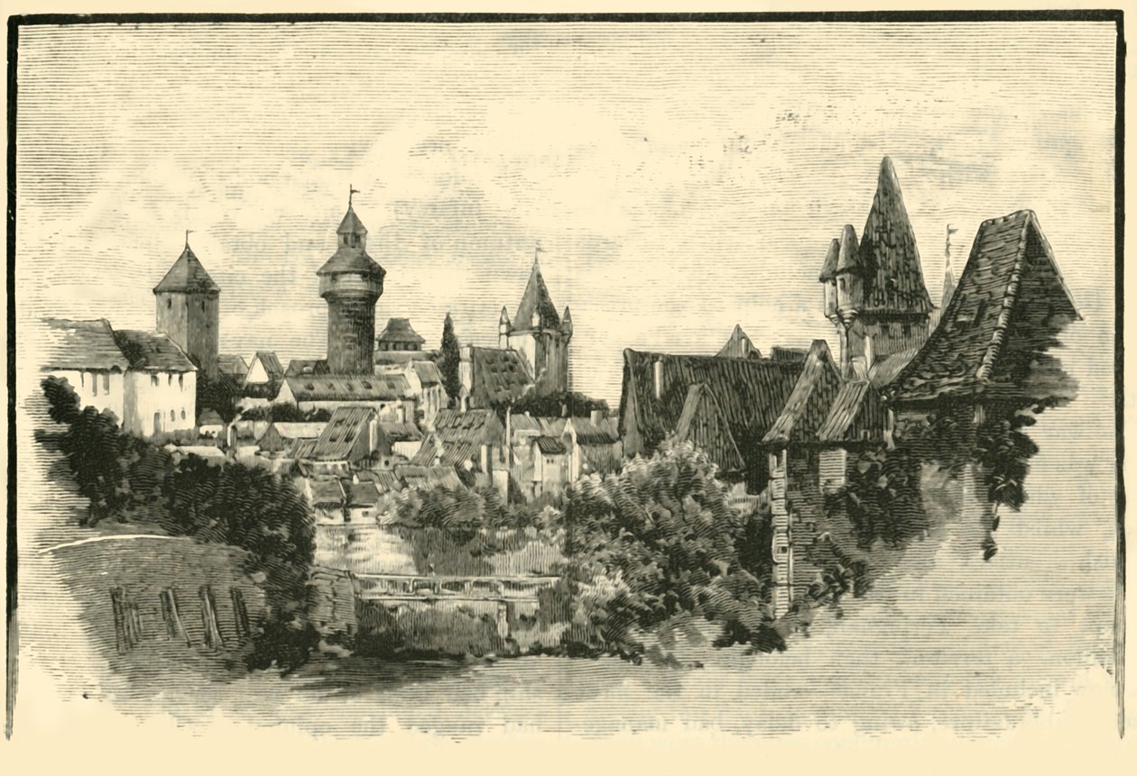 The Ramparts, Nürnberg, 1890. alkotó: Unbekannt
