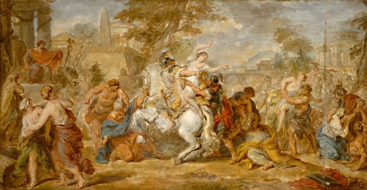 A szabin nők megerőszakolása c. 1770. alkotó: Unbekannt