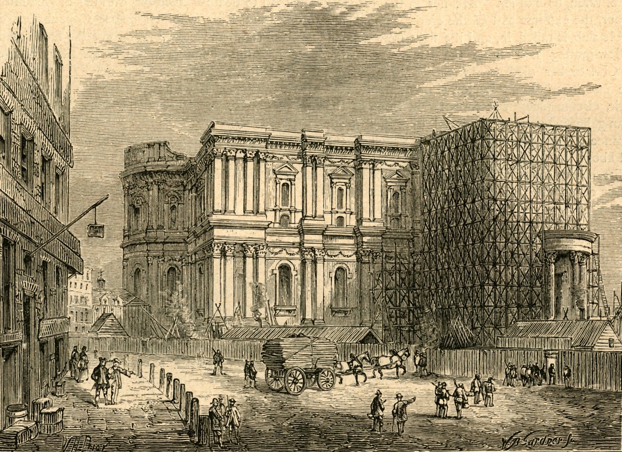 St. Pauls újjáépítése, 1897. alkotó: Unbekannt