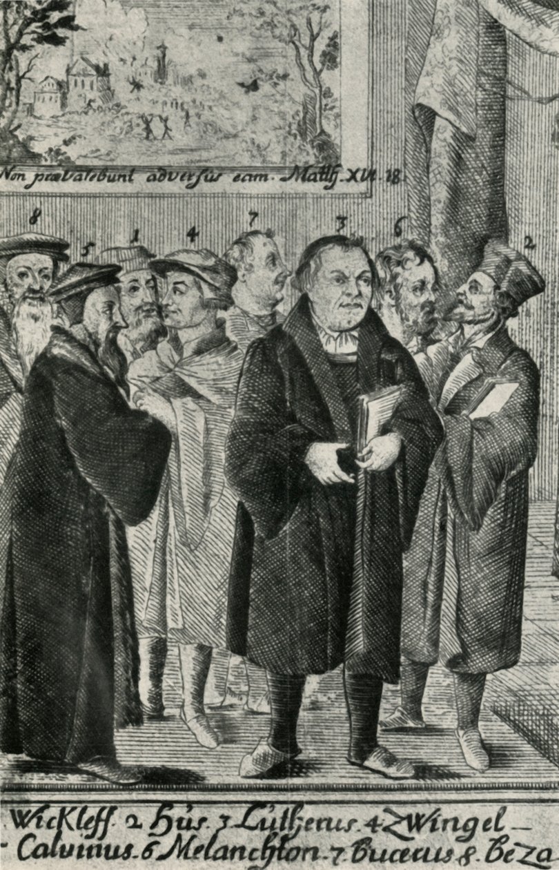 Reformátorok, 16. század, 1947. alkotó: Unbekannt