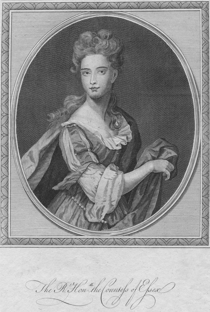 The Right Honorable, Essex grófnője, 1787. alkotó: Unbekannt