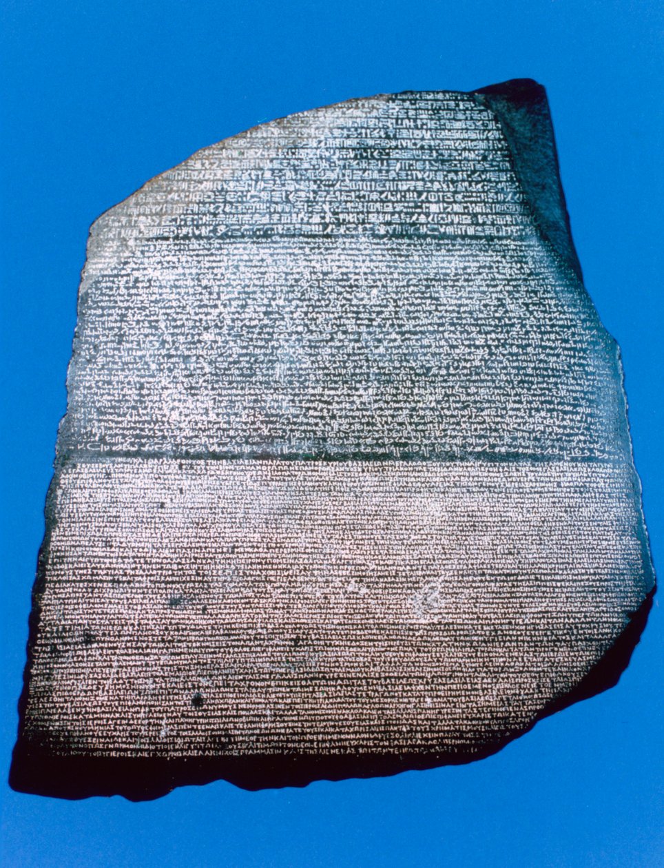 A Rosetta-kő, ie 196 alkotó: Unbekannt