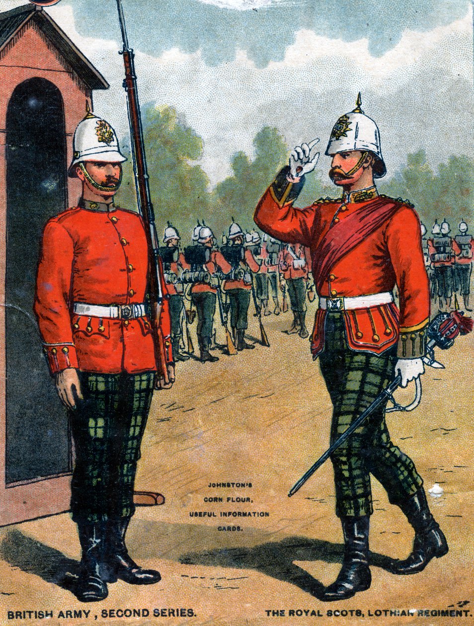 A Royal Scots Lothian Regiment, XX. század alkotó: Unbekannt